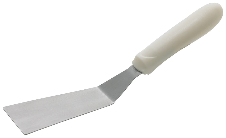 Winco TWP-50 4-1/4 Inch Grill Spatula Slip-Resistant Polypropylene Handle Satin Finish Stainless Steel