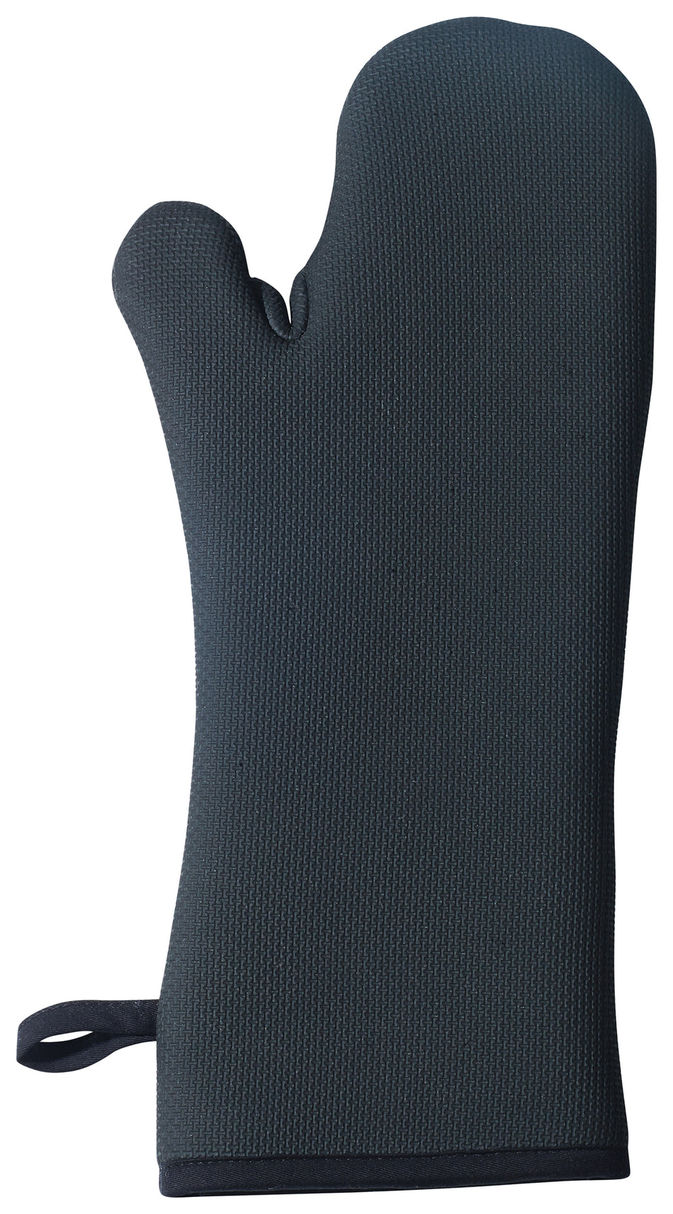 Winco OMNP-17 17 Inch Non-slip Oven Mitt Flame Resistant Neoprene Black