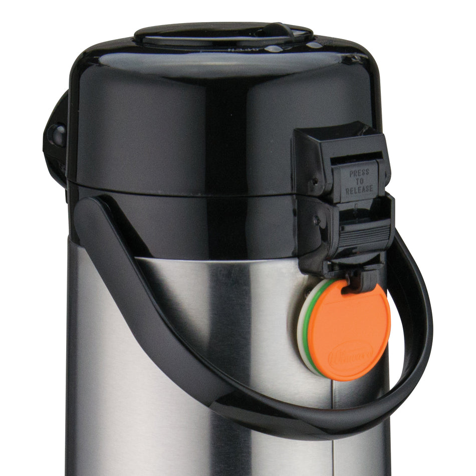 Winco AP-PTW Air Pot Lid Push Button Polypropylene Black
