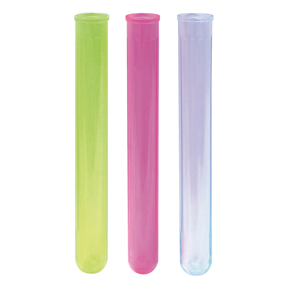Winco CR-1620AC Bar Maid Shooter Tubes, Assorted Neon, 100 Pieces/Pack