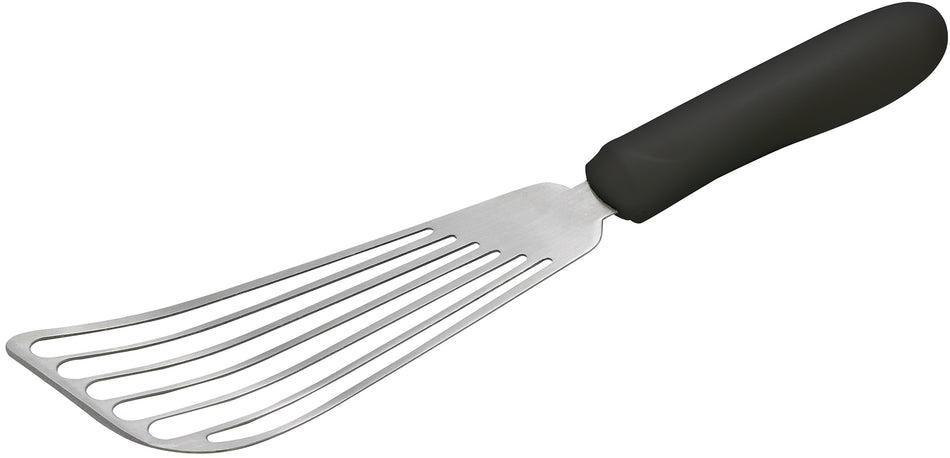 Winco TKP-60 6-3/4 Inch Stainless Steel Fish Spatula Slip Resistant Handle