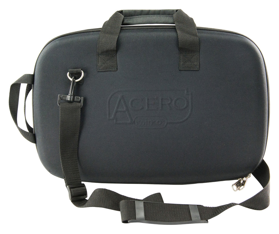 Winco KBP-2 Hard Case Knife Case 10-slot Black with Removable Strap