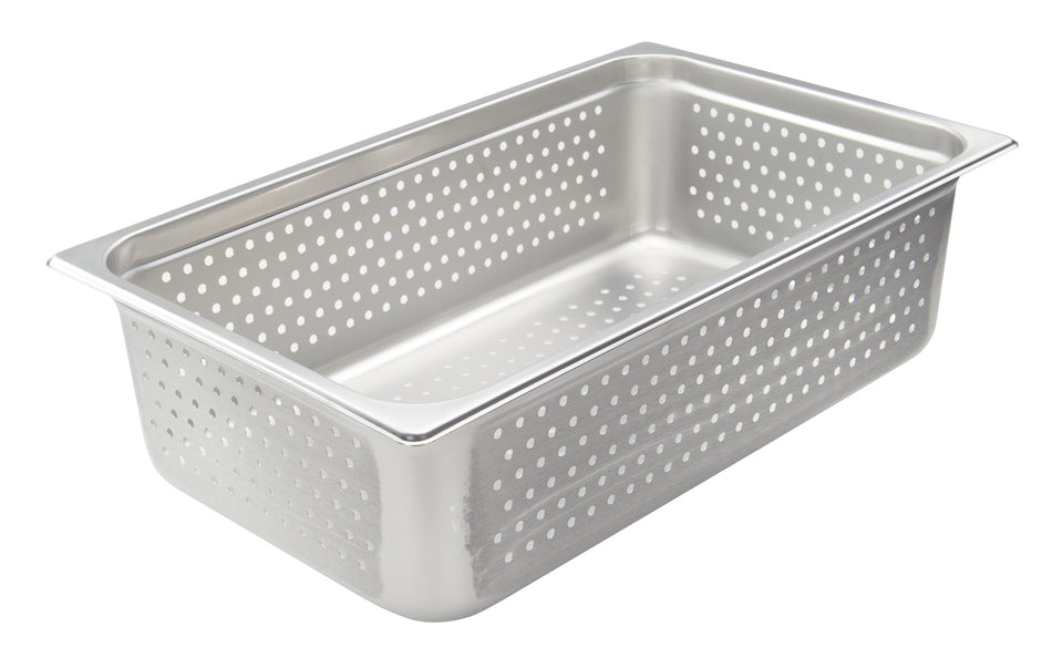 Winco SPJH-106PF 20 Inch Stainless Steel Perforated Steam Table Pan