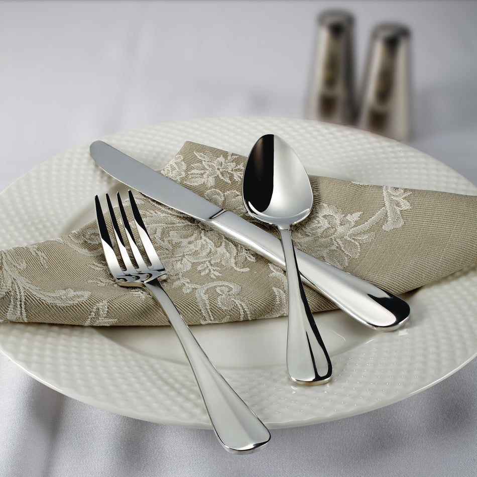 Winco 0034-051 7-1/4 Inch Dinner Fork Extra Heavy Weight Mirror Finish 18/8 Stainless Steel