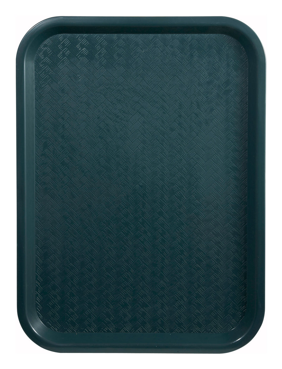 Winco FFT-1216G 16 Inch Green Fast Food Tray BPA Free Polypropylene