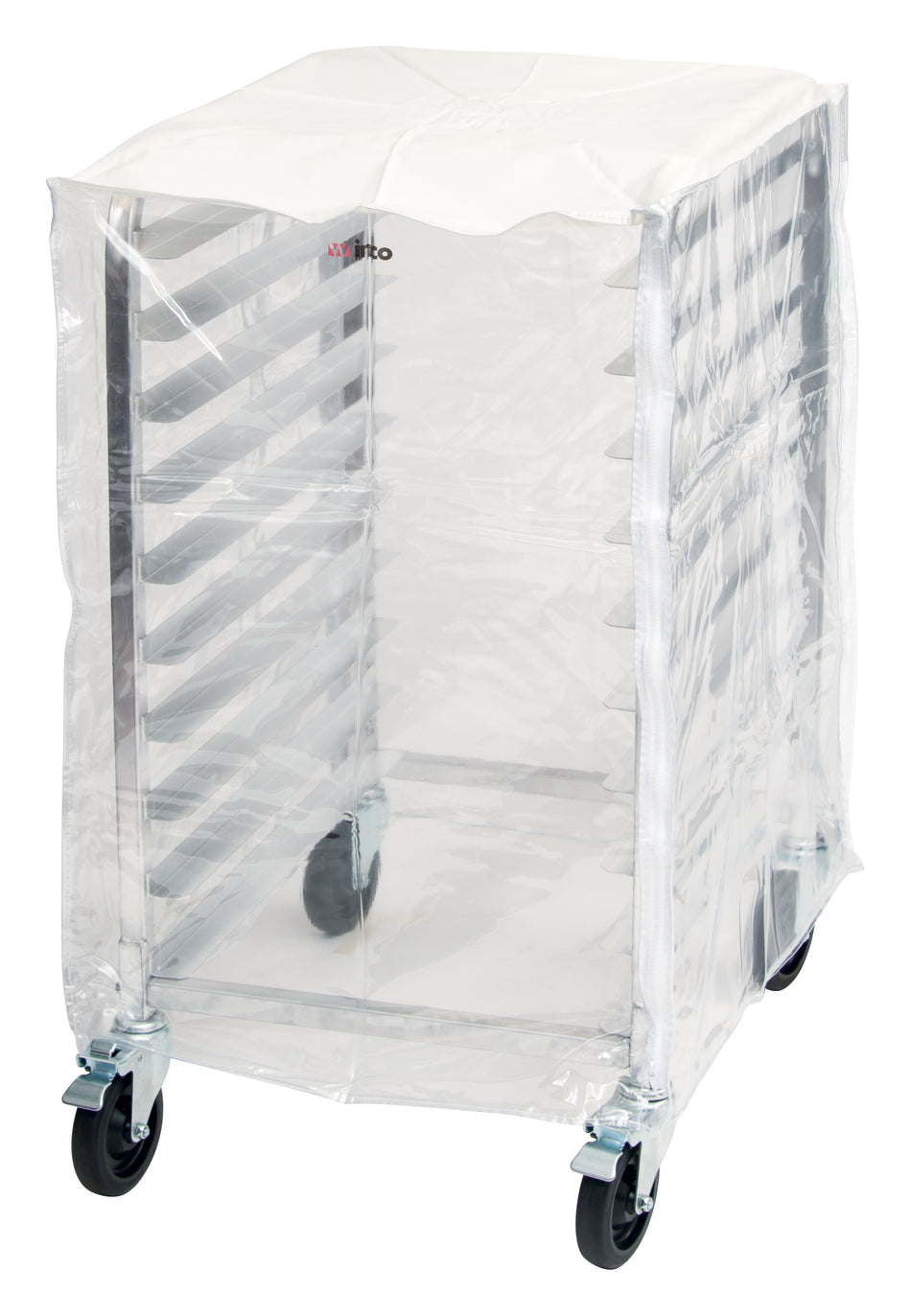 Winco ALRK-10-CV PVC Sheet Pan Rack Cover for 10 Tier Racks Clear