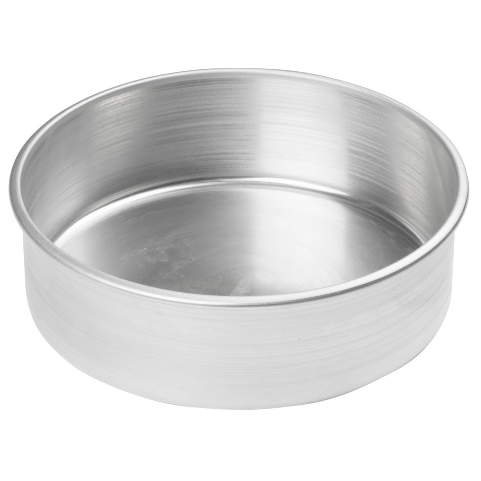 Winco ACP-093 9 Inch Round Layer Cake Pan Aluminum with Excellent Heat Conduction
