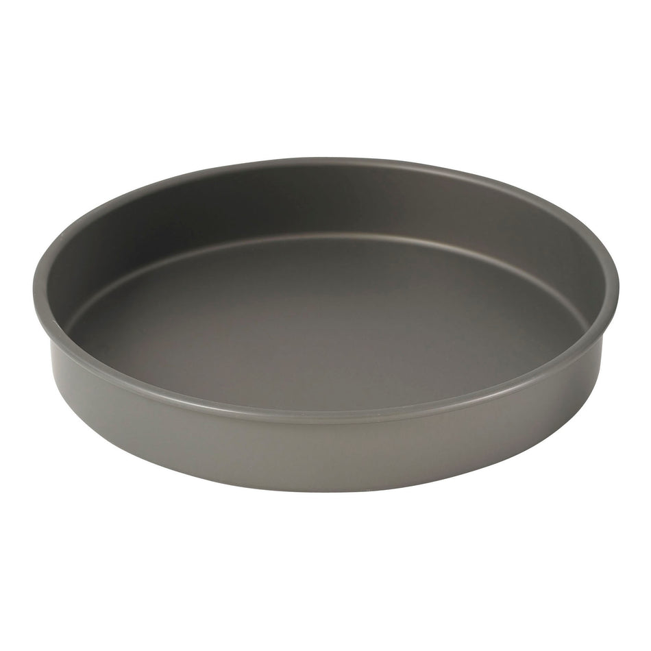 Winco HAC-122 12 Inch Round Cake Pan 18 Gauge Anodized Aluminum