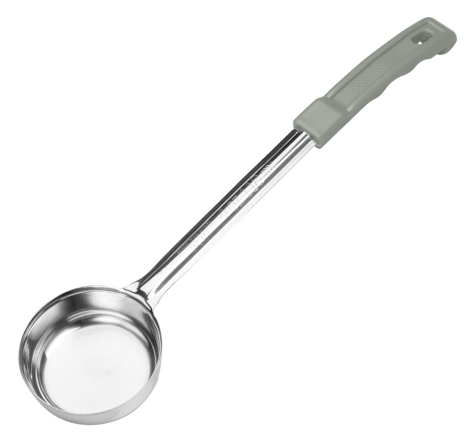 Winco FPSN-4 4 Oz. Food Portioner Solid Stainless Steel Gray Handle