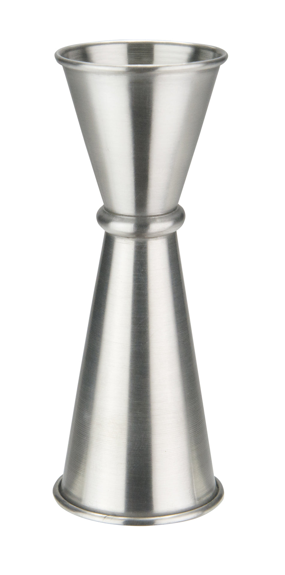 Winco J-9 1 Oz 2 Oz Japanese-style Jigger Rolled Rim Stainless Steel