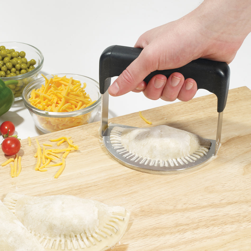 Winco EF-05 5 Inch Empanada Fork Stainless Steel Plastic Handle