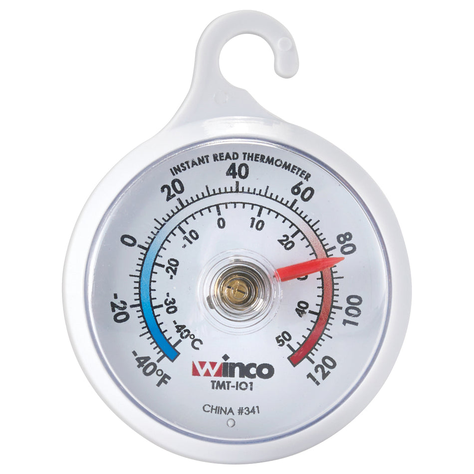 Winco TMT-IO1 Thermometer Indoor/Outdoor Weather Resistant Rust Proof Dial