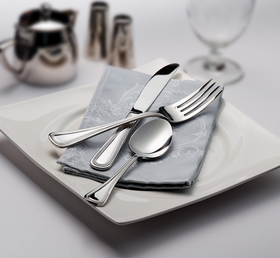 Winco 0036-16 8-3/8 Inch Knife Salad with Extra Heavy Weight Mirror Finish