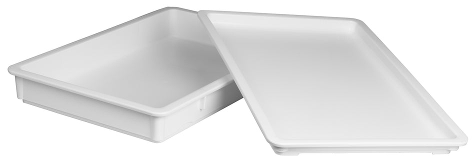 Winco PL-3N 25-5/8 Inch Dough Box Rectangular Polypropylene Dishwasher Safe