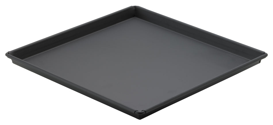 Winco SPP-1616 16 Inch Square Sicilian Pizza Pan Non-Stick Steel