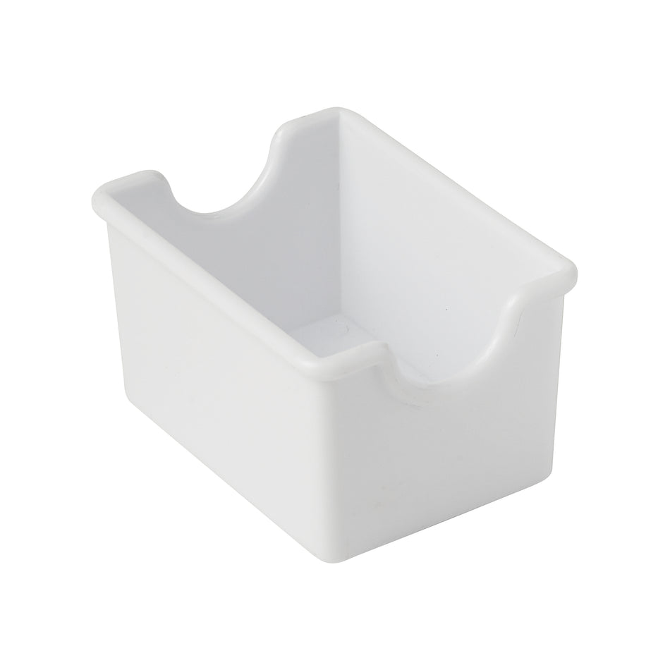 Winco PPH-1W 3-1/2 Inch Sugar Packet Holder NSF Plastic White