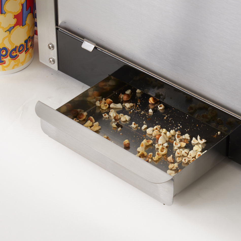 Winco 11045 20 Inch Electric Popcorn Machine with 4 oz Kettle Capacity