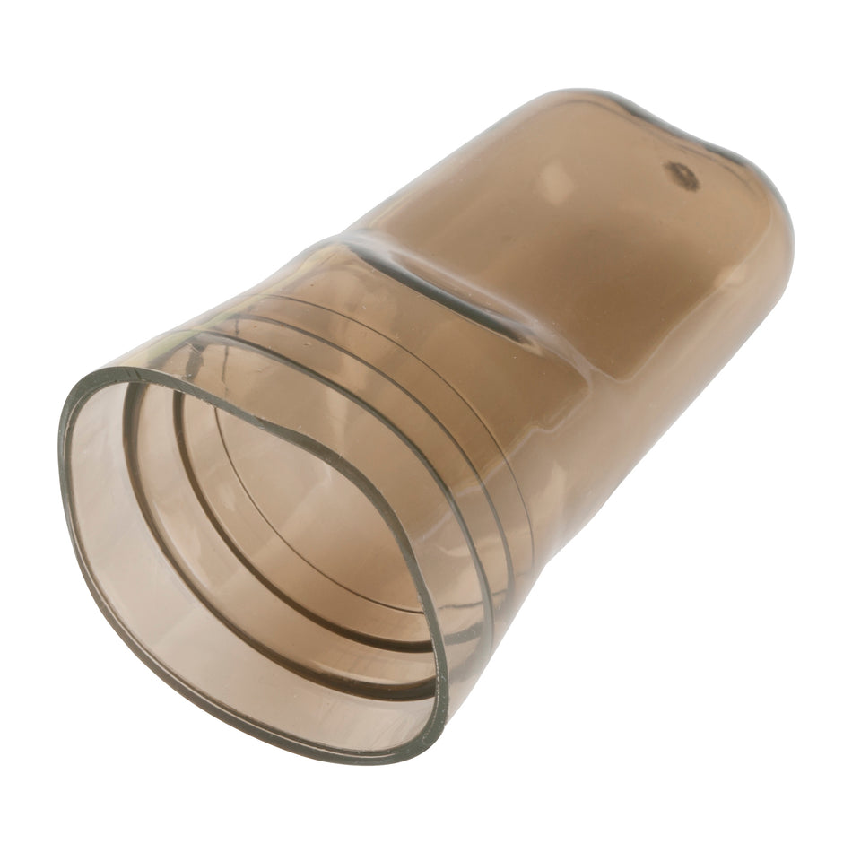 Winco PC-1 2 Inch Universal Liquor Pourer Cover Flexible Poly-Plastic Smoke