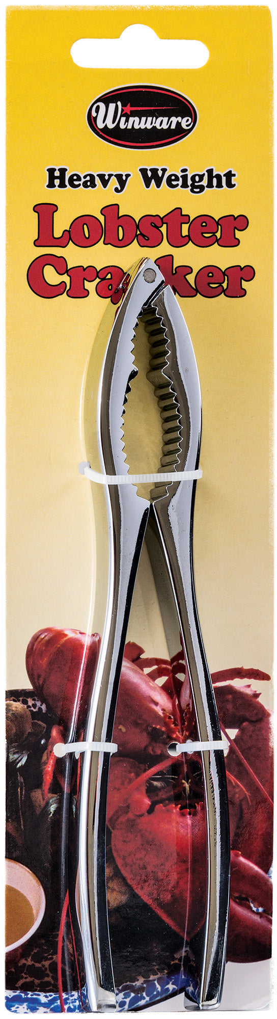 Winco LC-85 6 Inch Lobster Cracker Double Jaw Zinc Alloy with Efficient Design