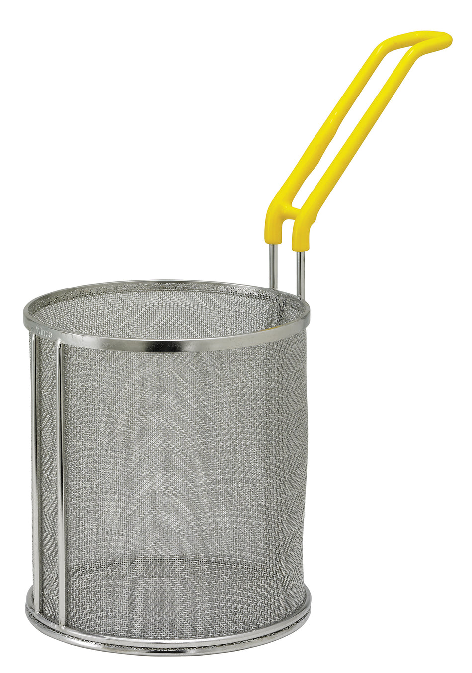 Winco MPF-67 6-1/2 Inch Diameter Pasta Insert Basket with Ergonomic Handle Stainless Steel