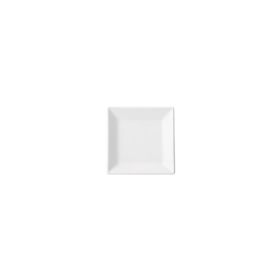 Winco RPS-3 Royalsquare Plate 3"L X 3"W X 1/2"H