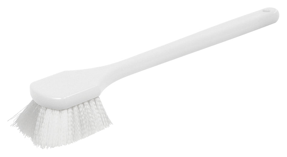 Winco BRN-20P 20 Inch Scrubbing Brush Plastic Handle Nylon Bristles