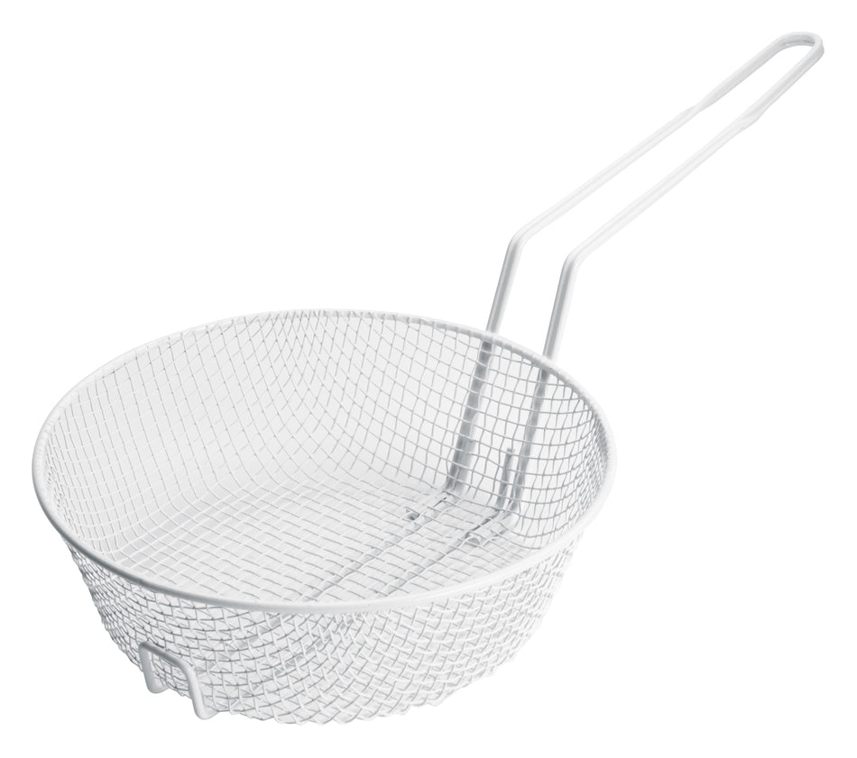 Winco MSBW-10M 10 Inch Diameter Breading Basket Medium Mesh Steel Wire