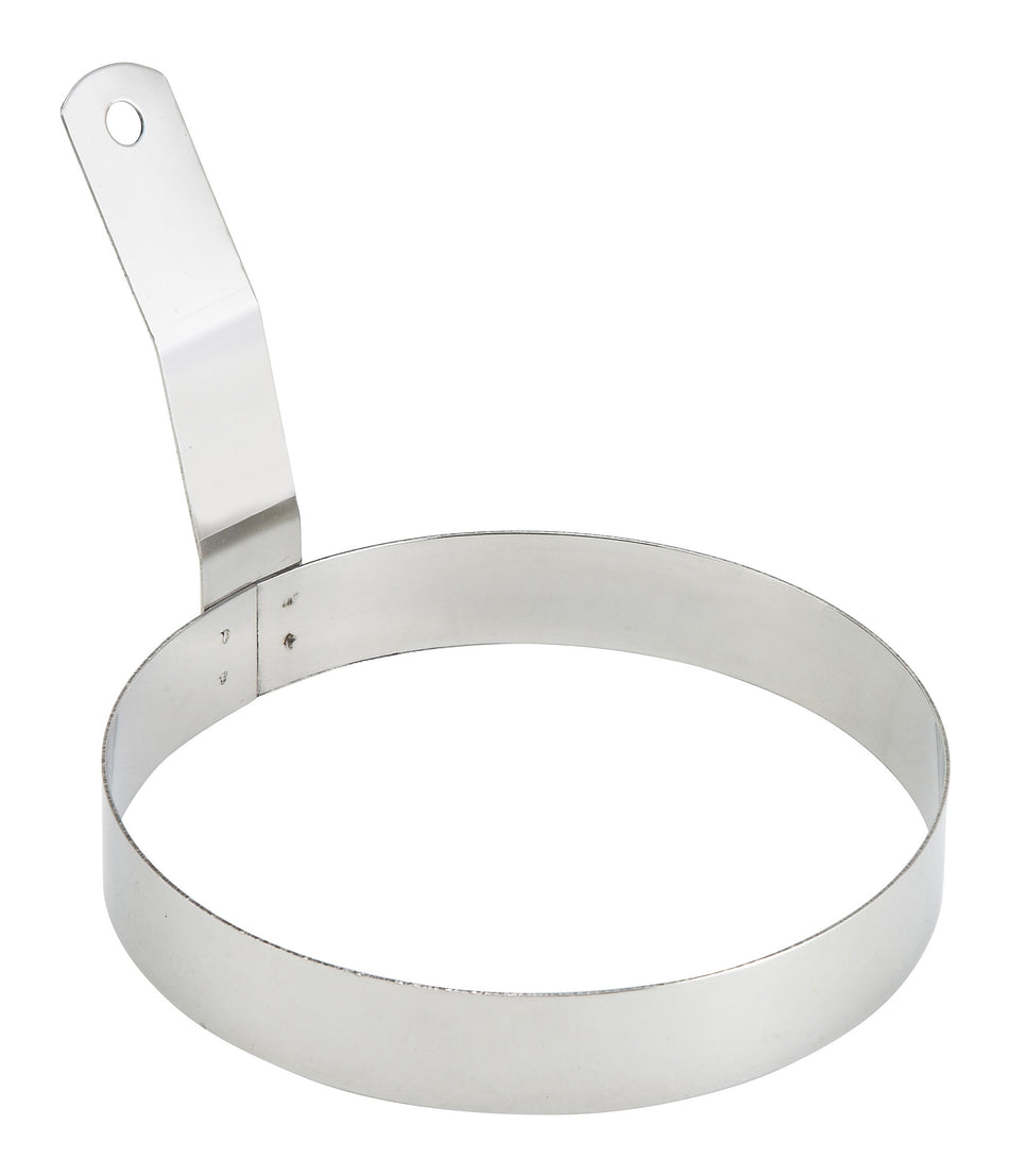 Winco EGR-6 6 Inch Diameter Round Egg Ring Stainless Steel with Durable Construction