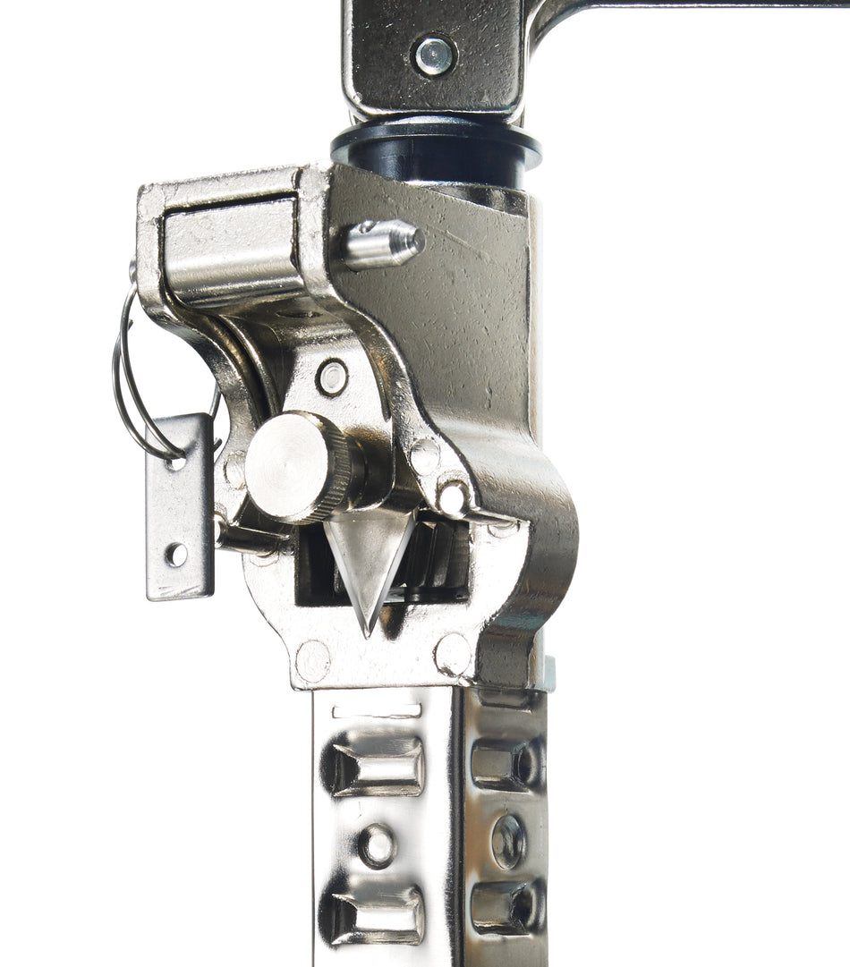 Winco CO-3N 6 Inch Manual Can Opener Rigid Universal Mounting Base with Knife Blade Stainless Steel