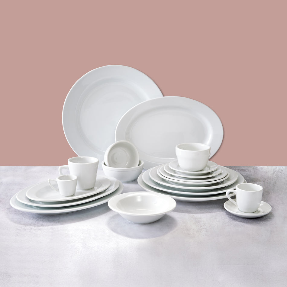 Winco BPO-18 Birkhall Platter 18"L X 12-1/2"W X 1-3/4"H
