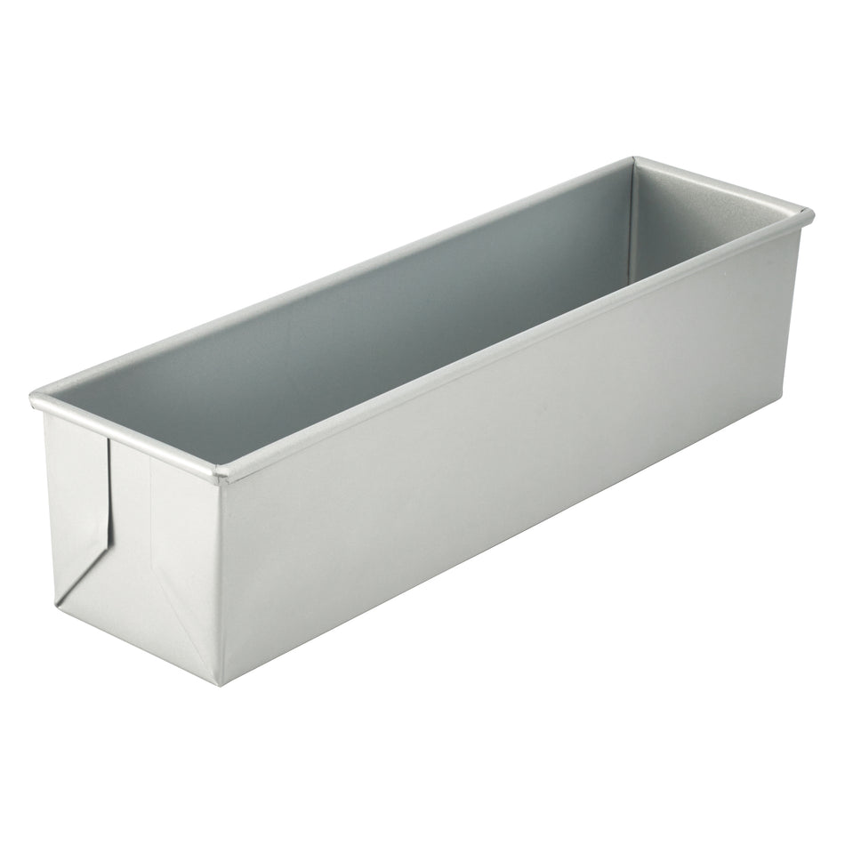 Winco HPP-20 16 Inch Pullman Pan 2 Lb Capacity Glazed Aluminized Steel
