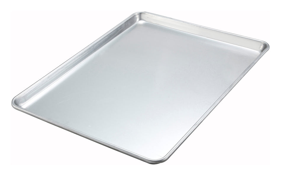 Winco ALXP-1622 16 Inch Sheet Pan Closed Bead 19 Gauge Aluminum