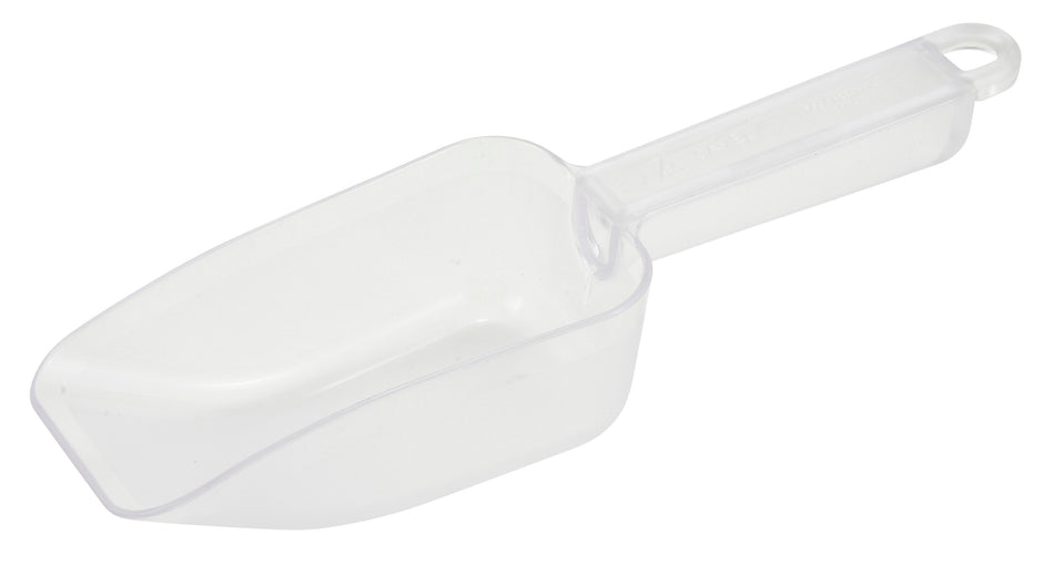 Winco PS-10 10 Oz. Polycarbonate Scoop with NSF Certification