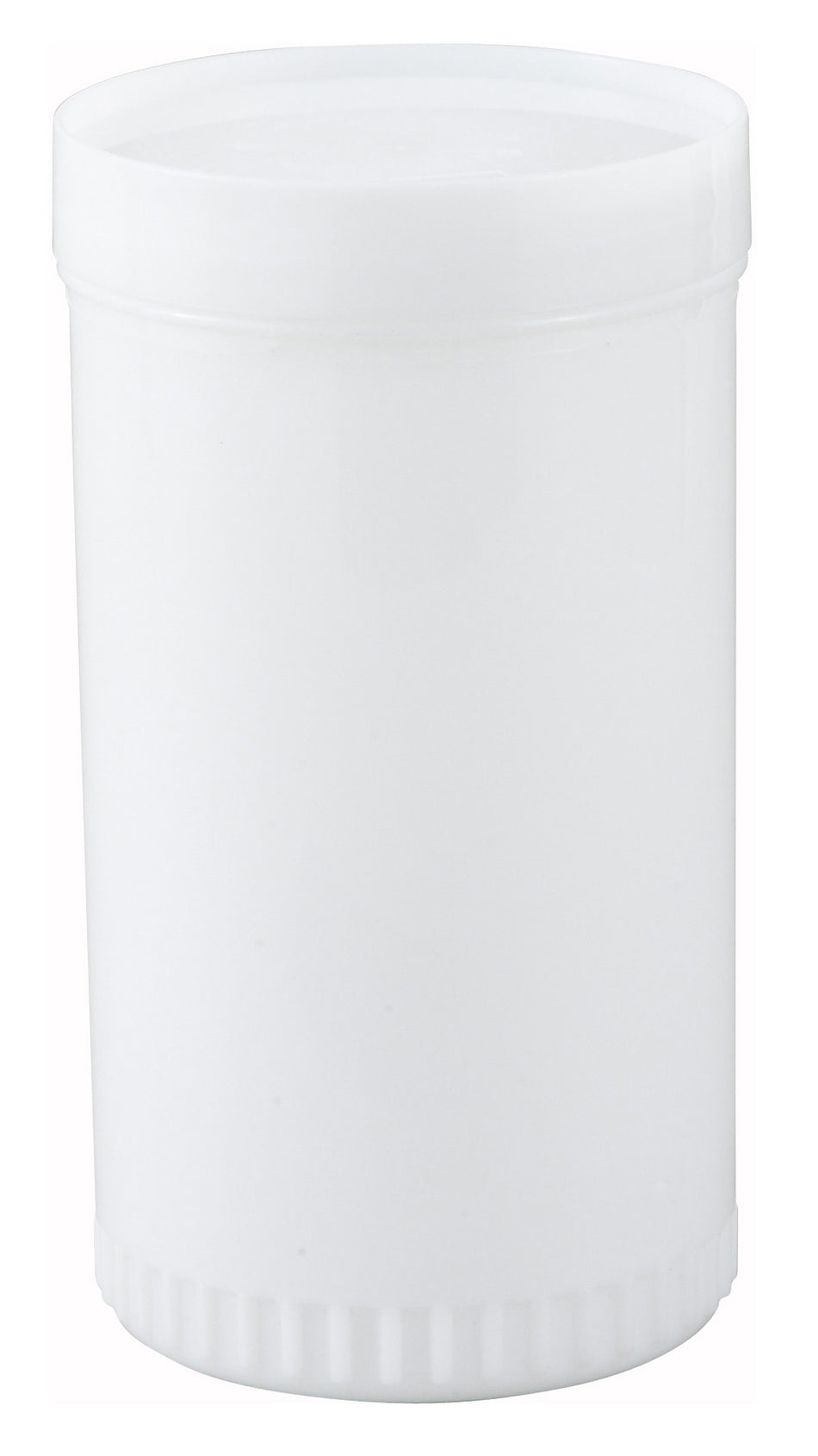 Winco PPB-2W 2 Qt Liquor and Juice Multi Pour with White Spout and Lid