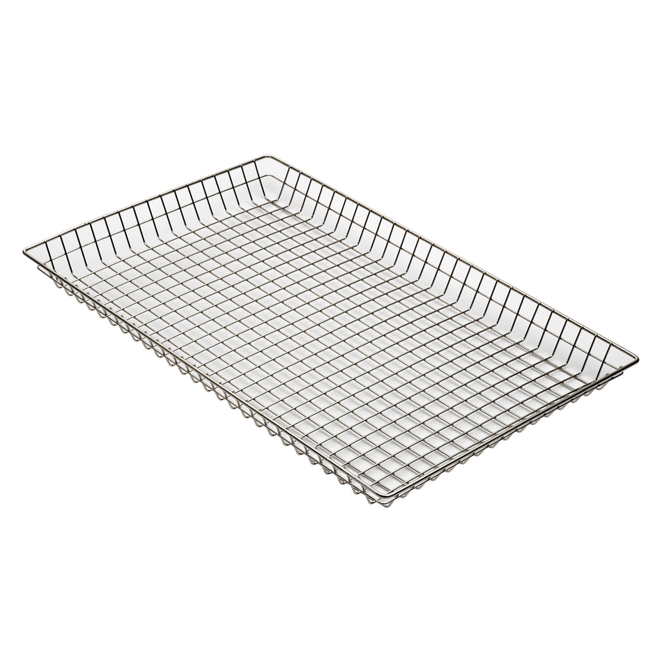 Winco DB-2616 26 Inch Bagel Pastry Wire Basket with Open Design