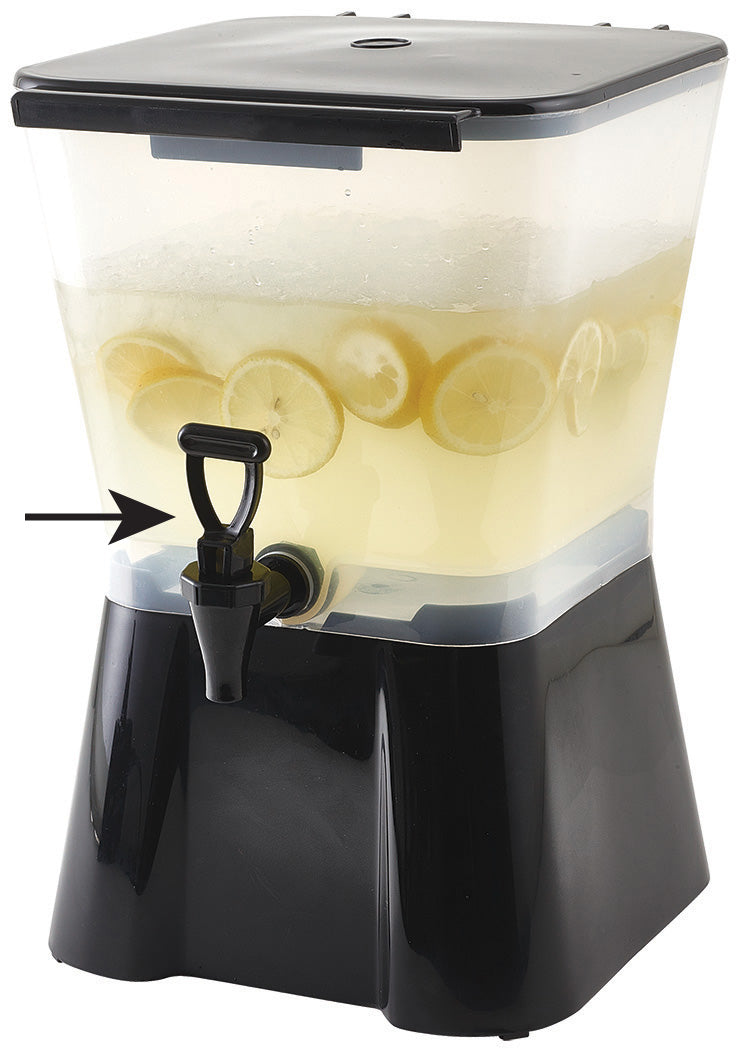 Winco PBD-3SK-F Faucet Leak Proof BPA Free Plastic Black for PBD-3SK