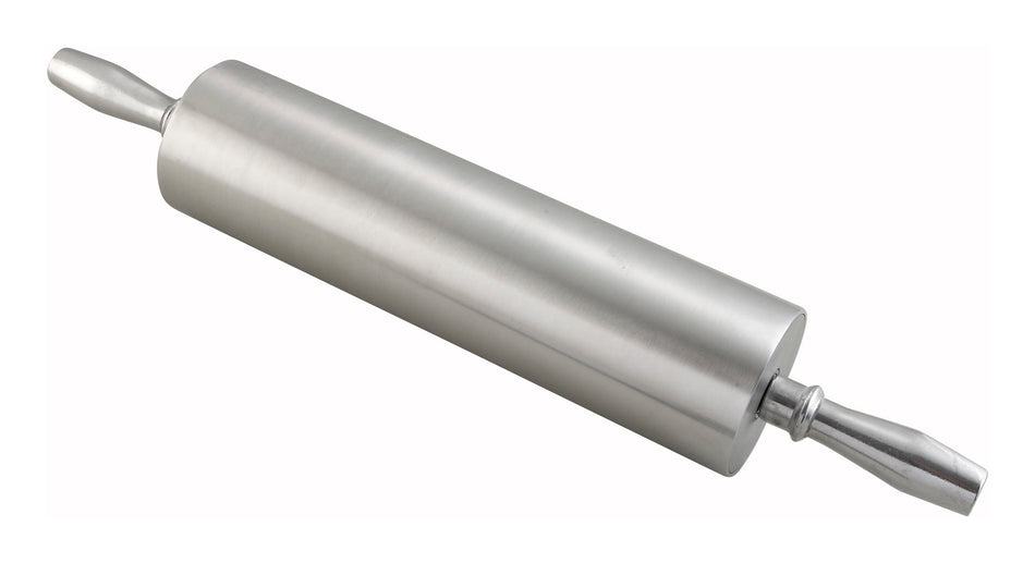 Winco ARP-13 3-1/2 Inch Diameter Aluminum Rolling Pin with Smooth Finish