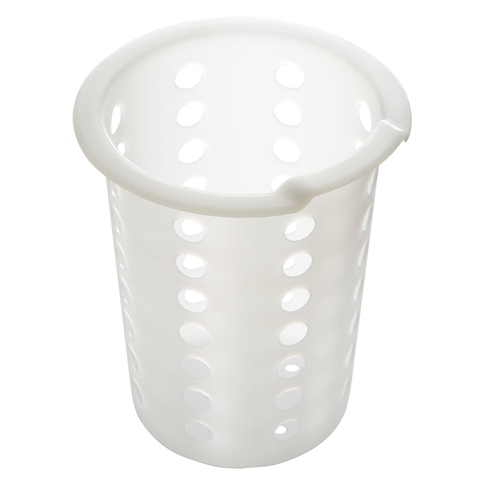 Winco FC-PL Flatware Cylinder Perforated Plastic 4-Inch Diameter Insert