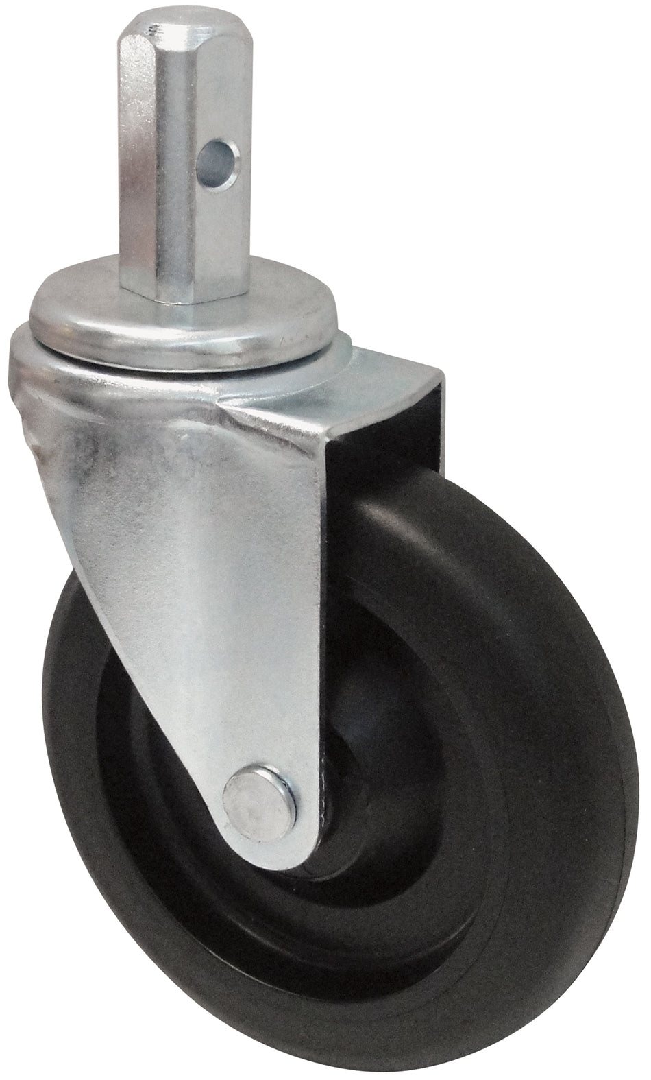 Winco ALRC-5ST 5 Inch Full Swivel Stem Caster Standard Weight Without Brake