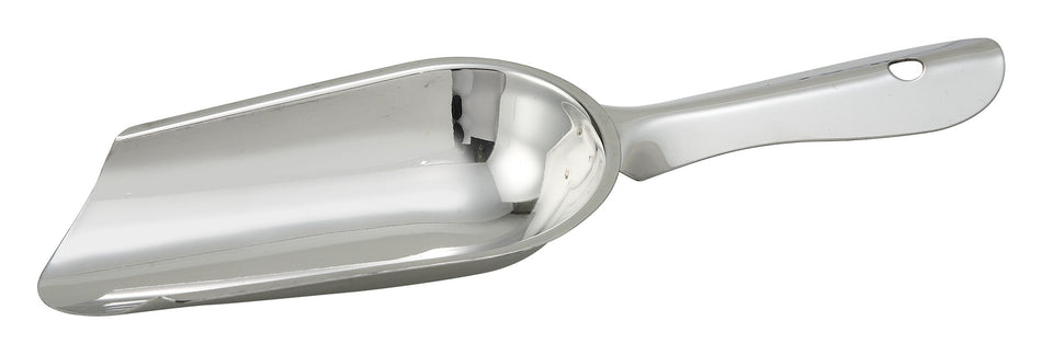 Winco IS-4 4 Oz Ice Scoop Stainless Steel with Ergonomic Handle