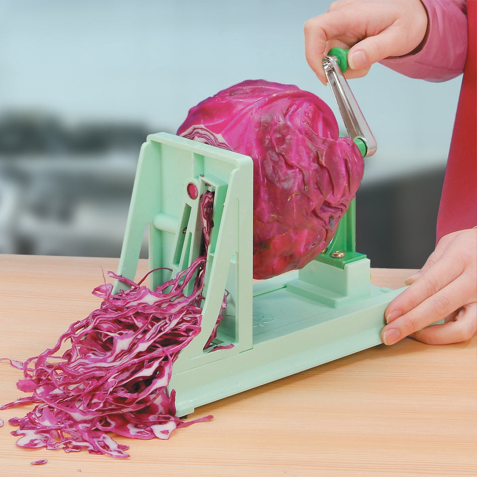 Winco VTS-3G 1.19 lb Turning Slicer with Built-in Straight Blades and Julienne Blades