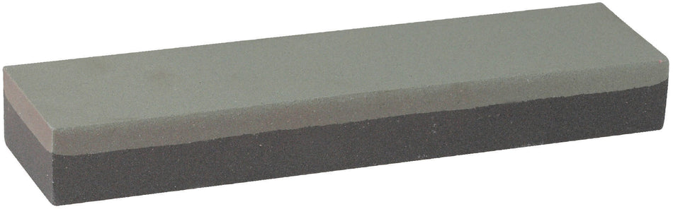 Winco SS-821 8 Inch Rectangular Sharpening Stone Fine Medium Grit Carbonized Silicone