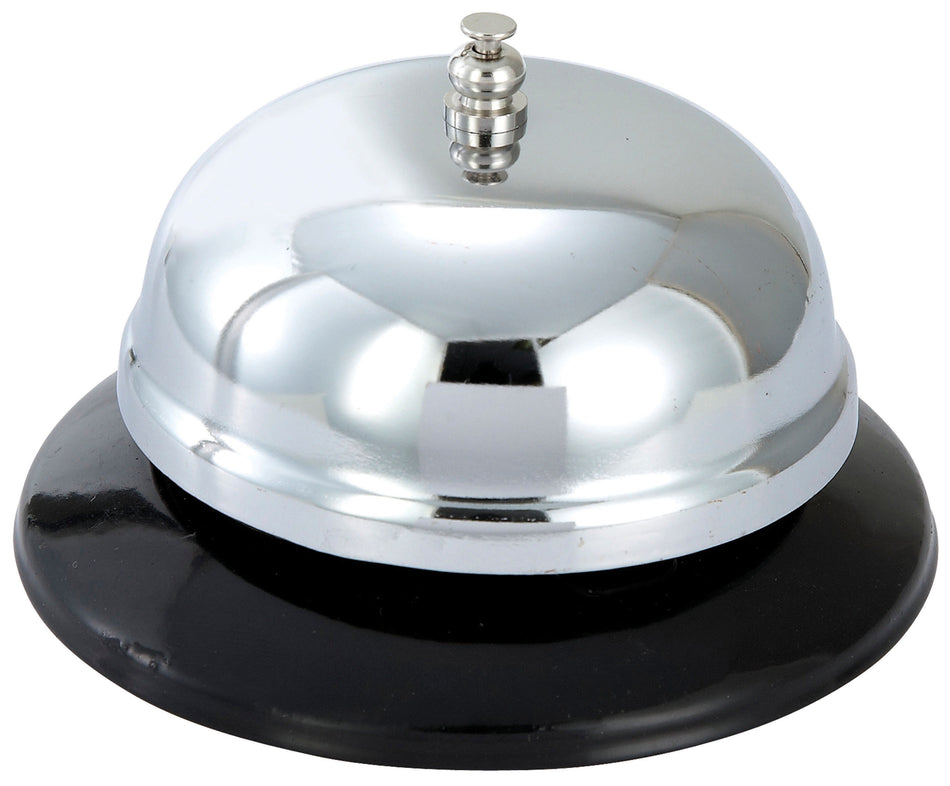 Winco CBEL-1 3-1/2 Inch Diameter Call Bell Chrome-plated Plastic Base