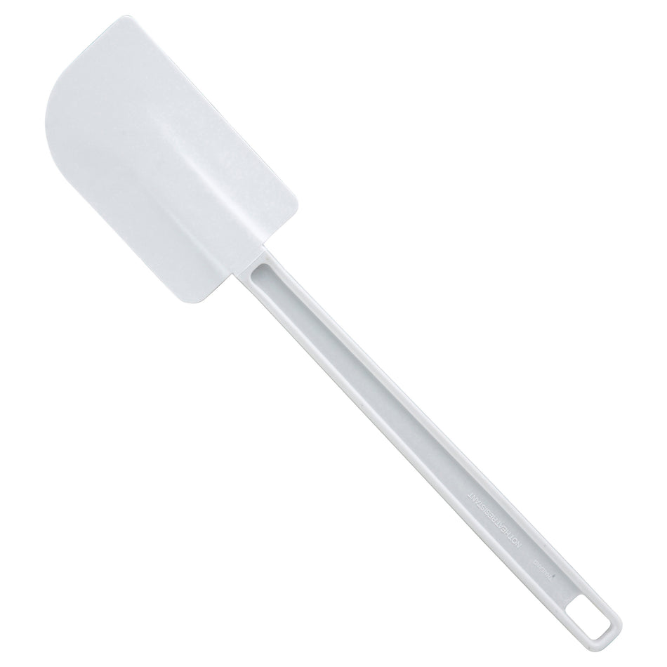Winco PSC-14 14 Inch Flat Blade Scraper Plastic White BPA Free