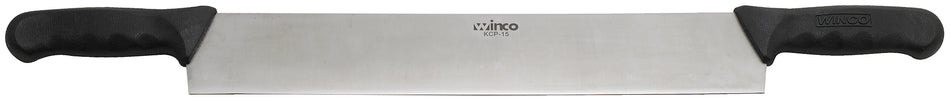 Winco KCP-15 15 Inch Blade Cheese Knife with Double Polypropylene Handles