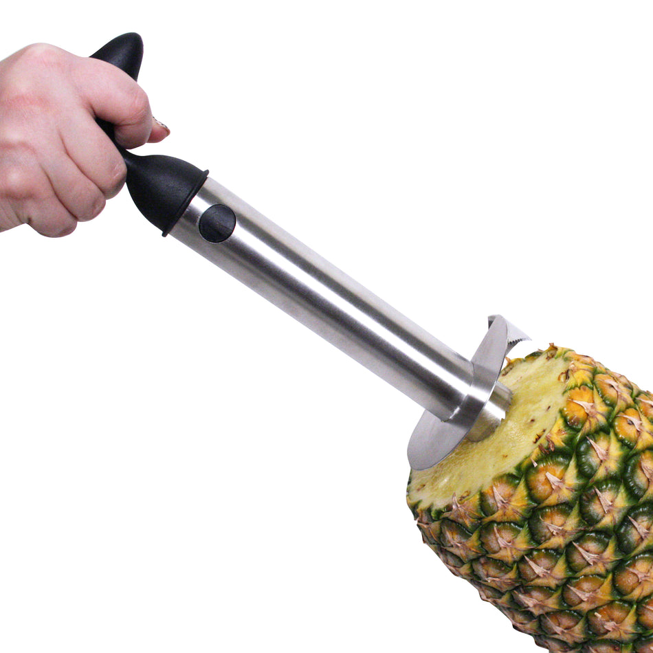 Winco SPC-3 Pineapple Corer Heavy Duty with Serrated Cap Stainless Steel