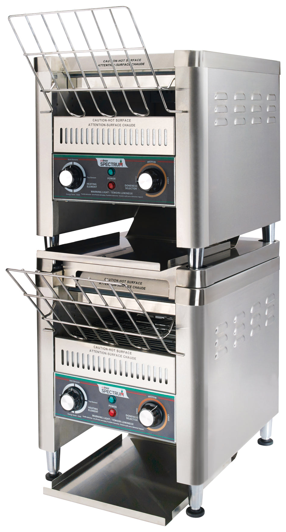 Winco ECT-SK Stacking Kit for #ECT-Series with corrosion-resistant metal