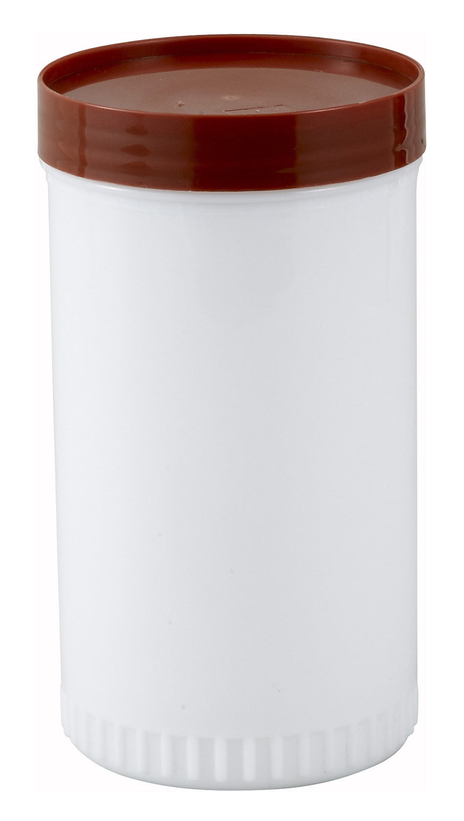 Winco PPB-2B 2 Qt Liquor and Juice Multi Pour with Brown Spout and Lid