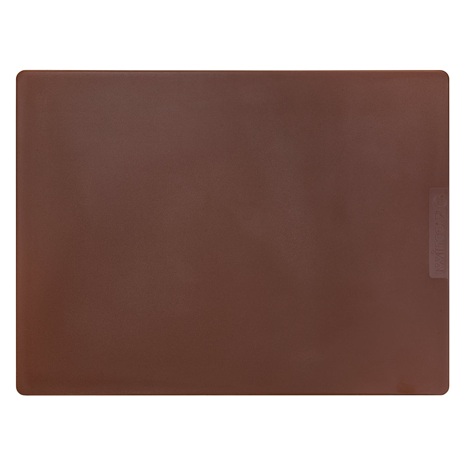 Winco CBBN-1218 12 Inch Cutting Board BPA Free Polyethylene Brown