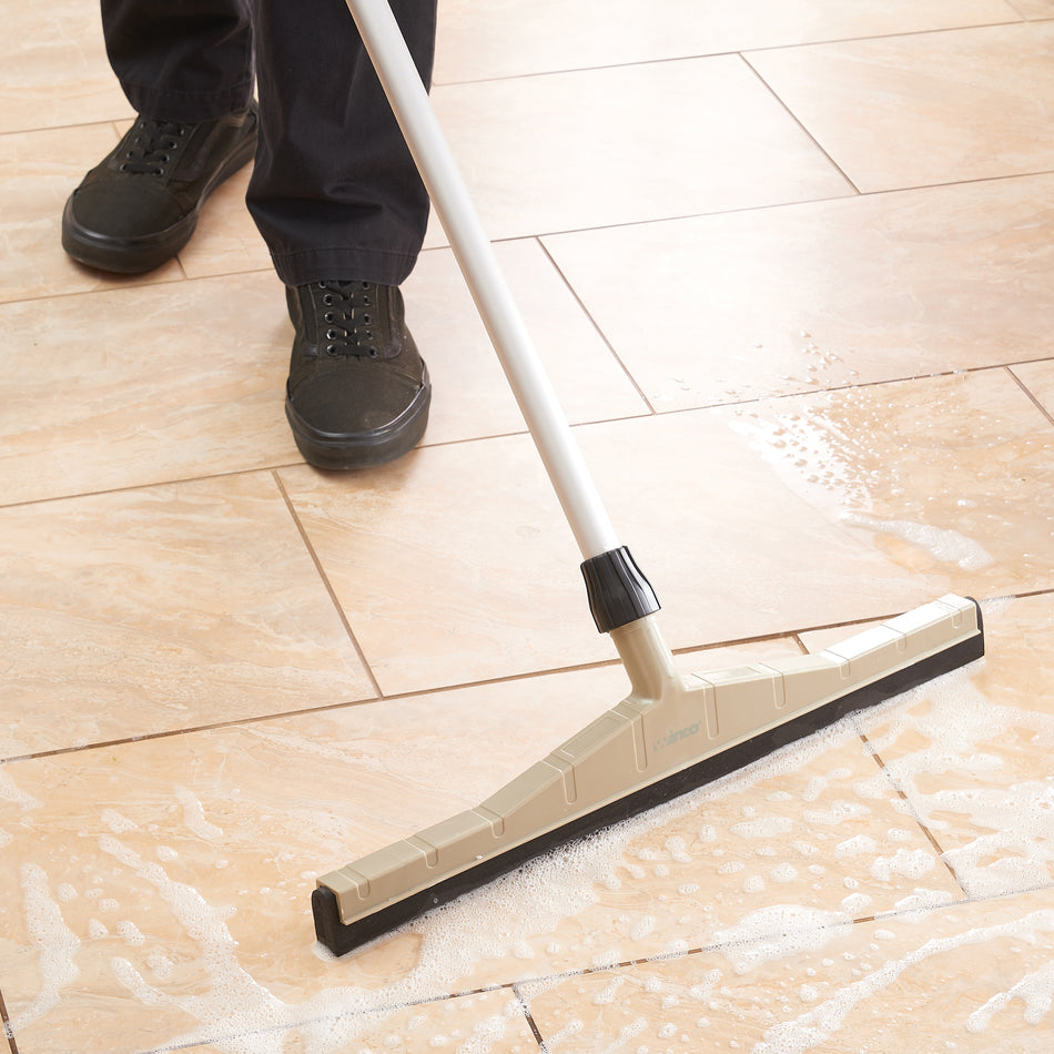 Winco FSS-DFH 1 Inch Diameter Floor Squeegee Handle Aluminum